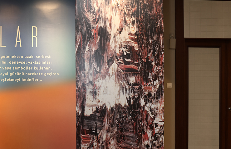İSO Sanat Koleksiyonundan Soyutlamalar